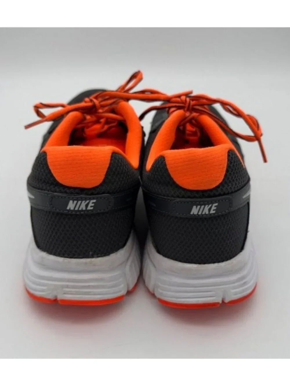 Nike Revolution 2 Running Shoes Sneakers Gray/Orange 554953-032 Men's Size 11